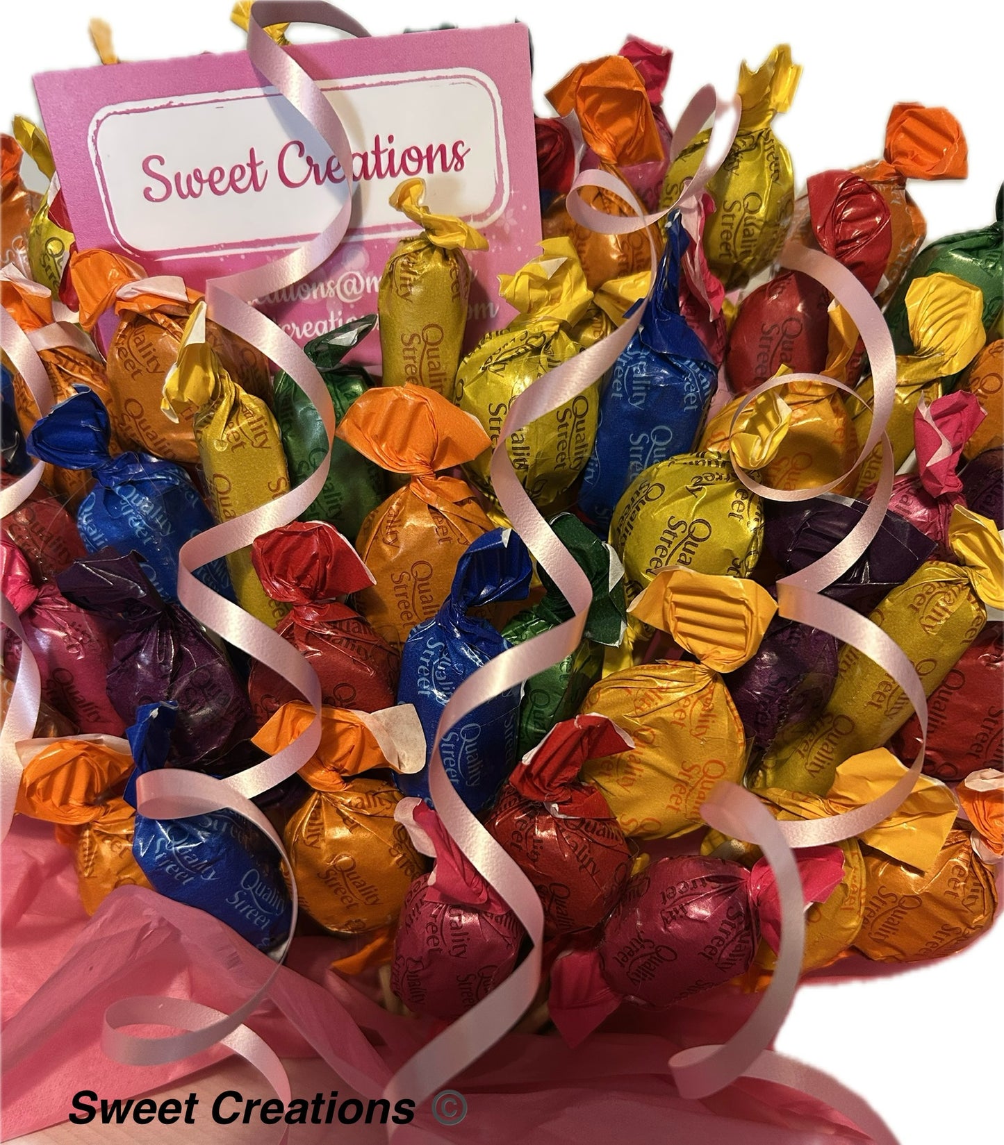 Quality street chocolate bouquet