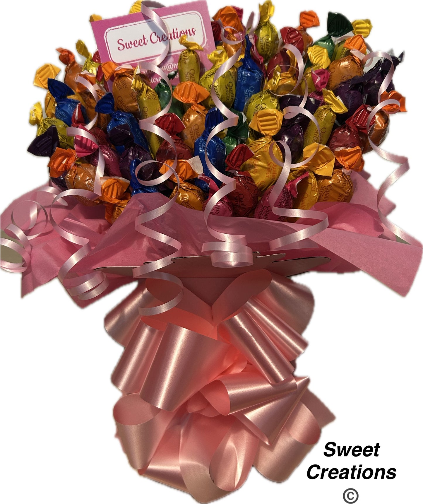 Quality street chocolate bouquet