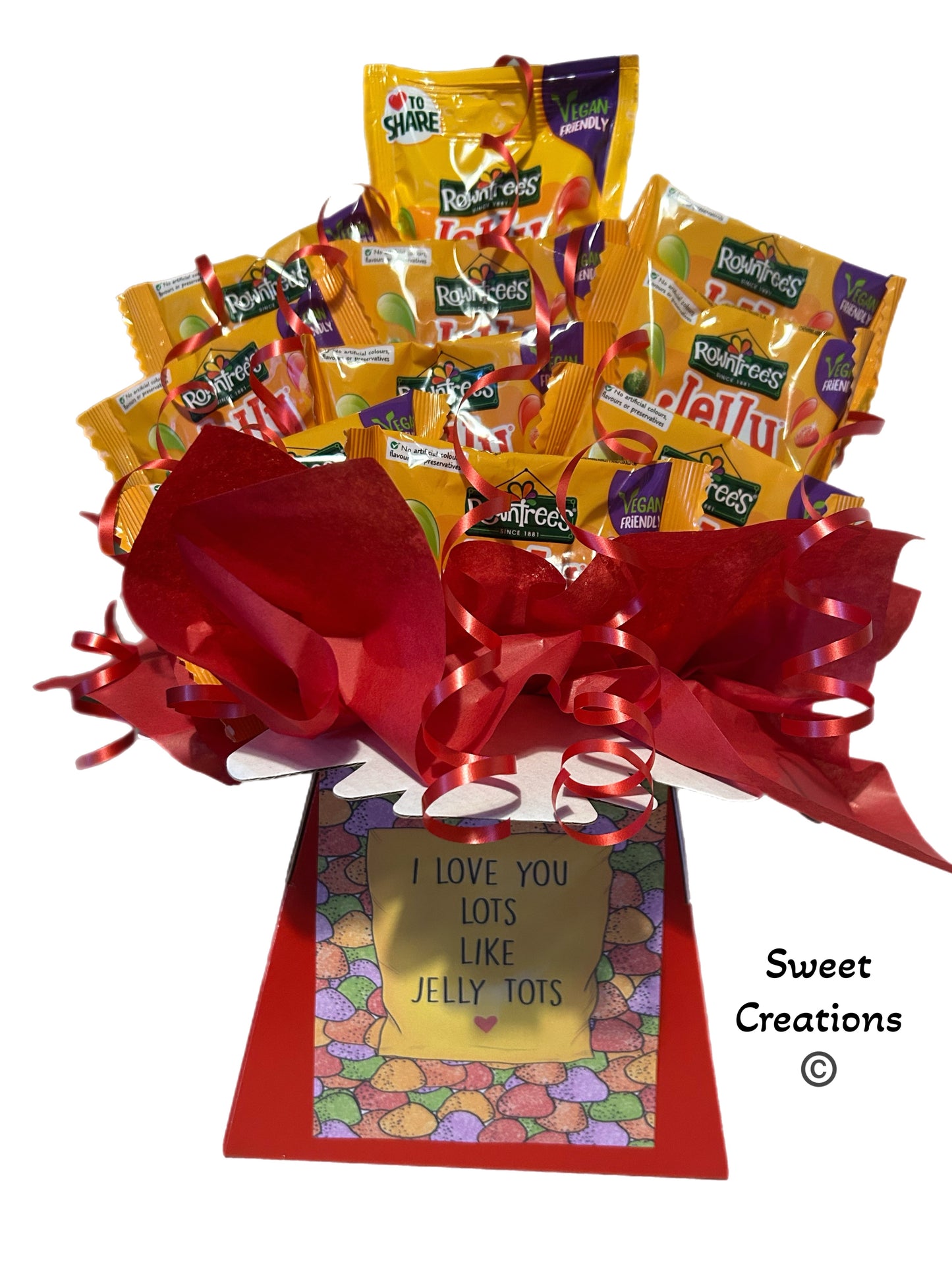 Rowntrees jellytots bouquet