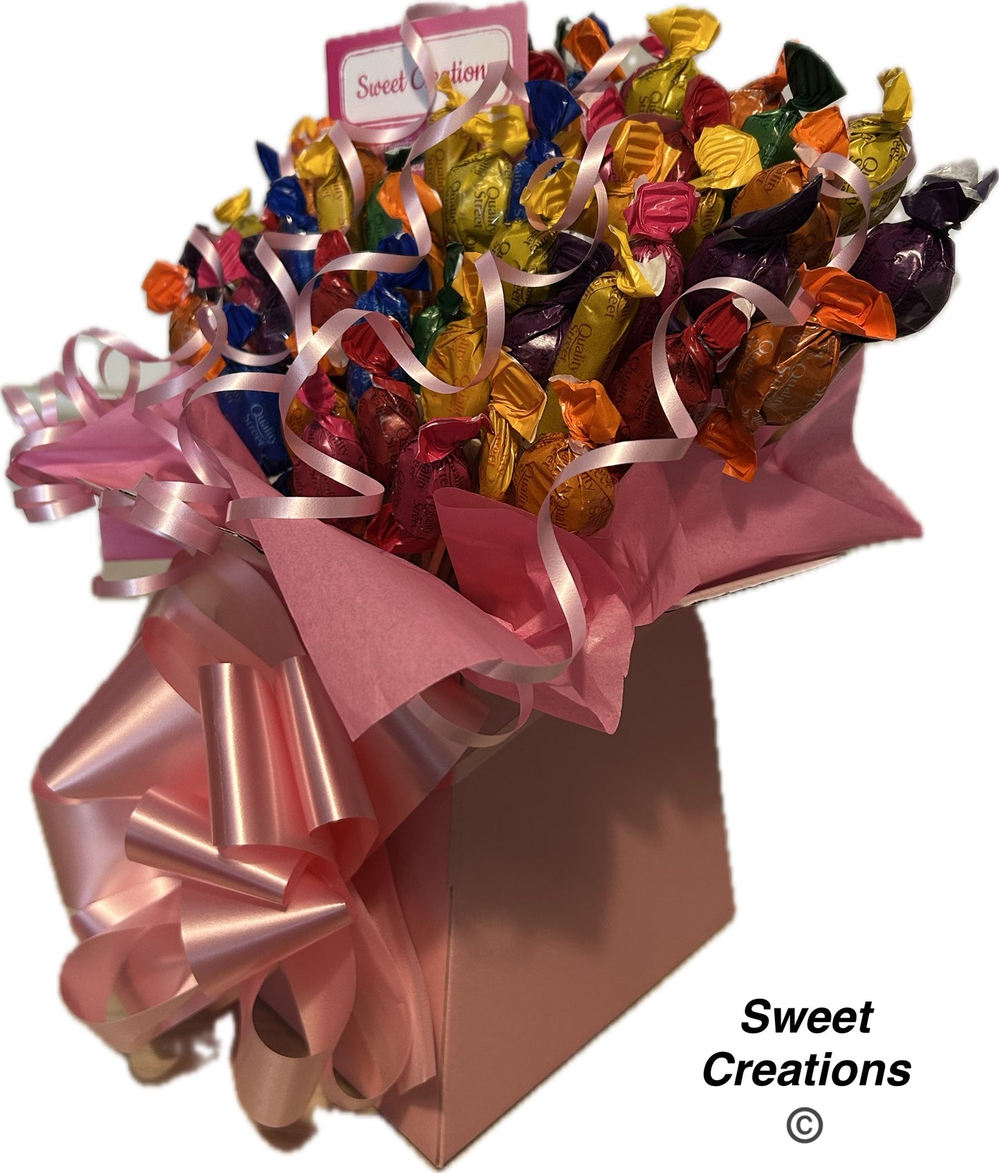 Quality street chocolate bouquet