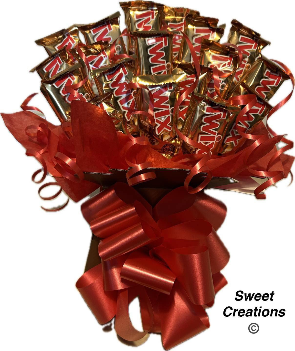 Twix chocolate bouquet