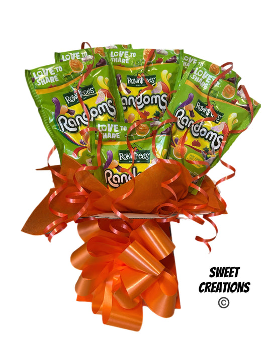 Rowntrees randoms sweet bouquet sweet creations stoke handmade to order