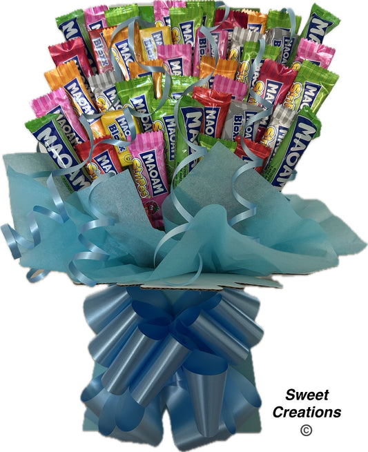 maoam sweet bouquet SWEET CREATIONS sweet hamper gift party tablecentre christmas