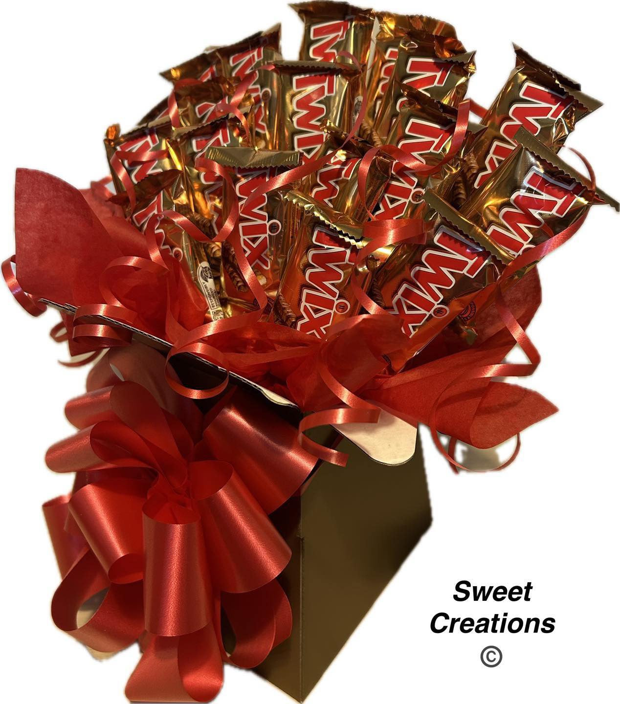 Twix chocolate bouquet