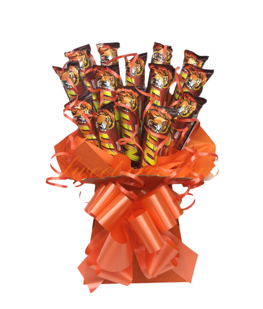 Lion bar bouquet nestle chocolate gift mothers day fathers day easter birthday