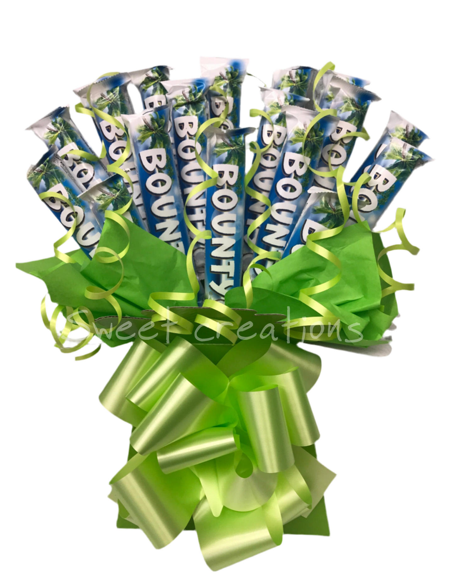 Bounty Chocolate Bouquet sweet creations Party gift  male birthday present sweet hamper Easter Mother's Day fathers day
