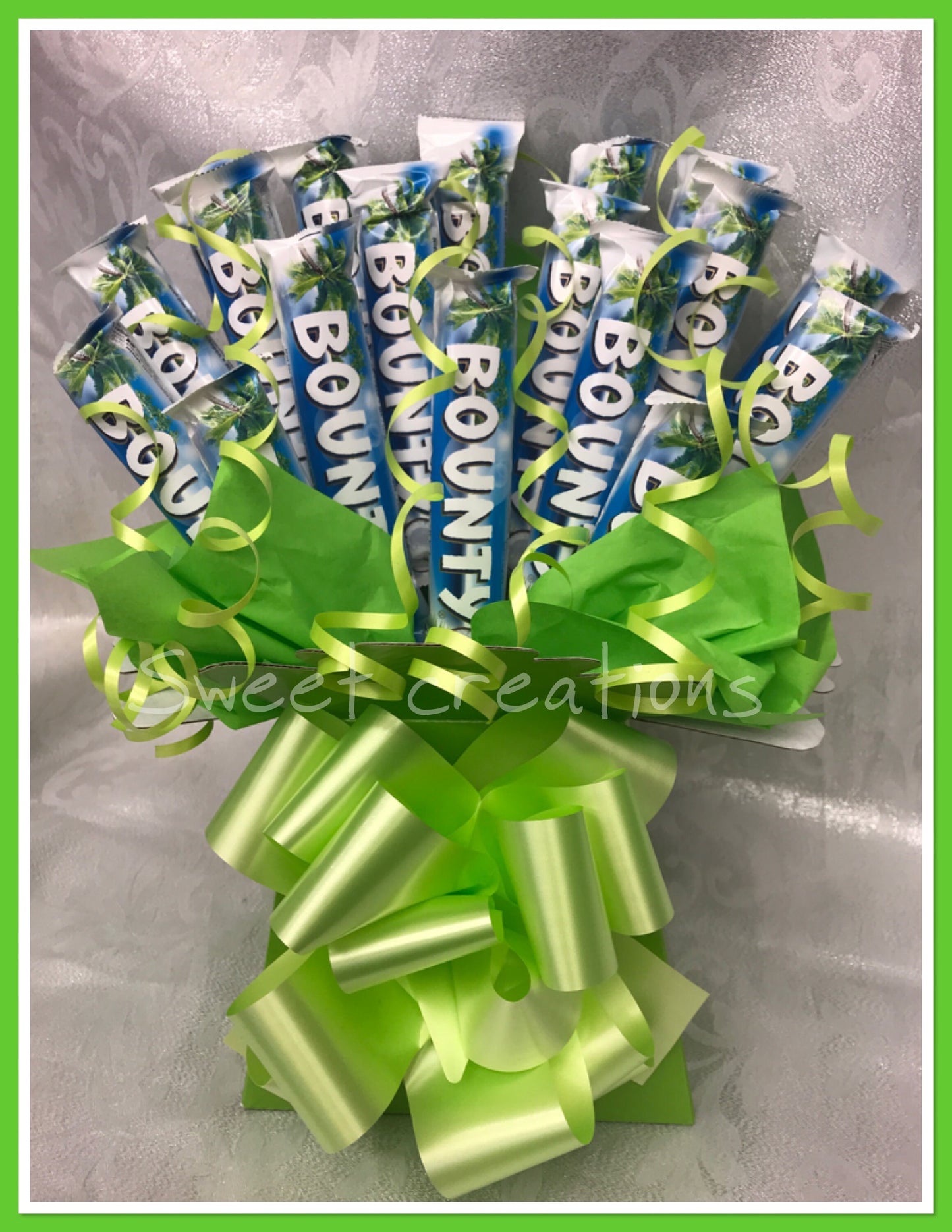 Bounty Chocolate Bouquet sweet creations Party gift  male birthday present sweet hamper Easter Mother's Day fathers day