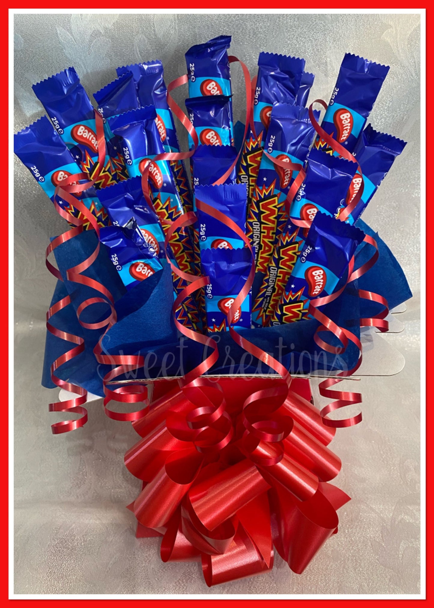 Barrett’s wham bar sweet bouquet sweets chewy bar retro sweet creations Christmas